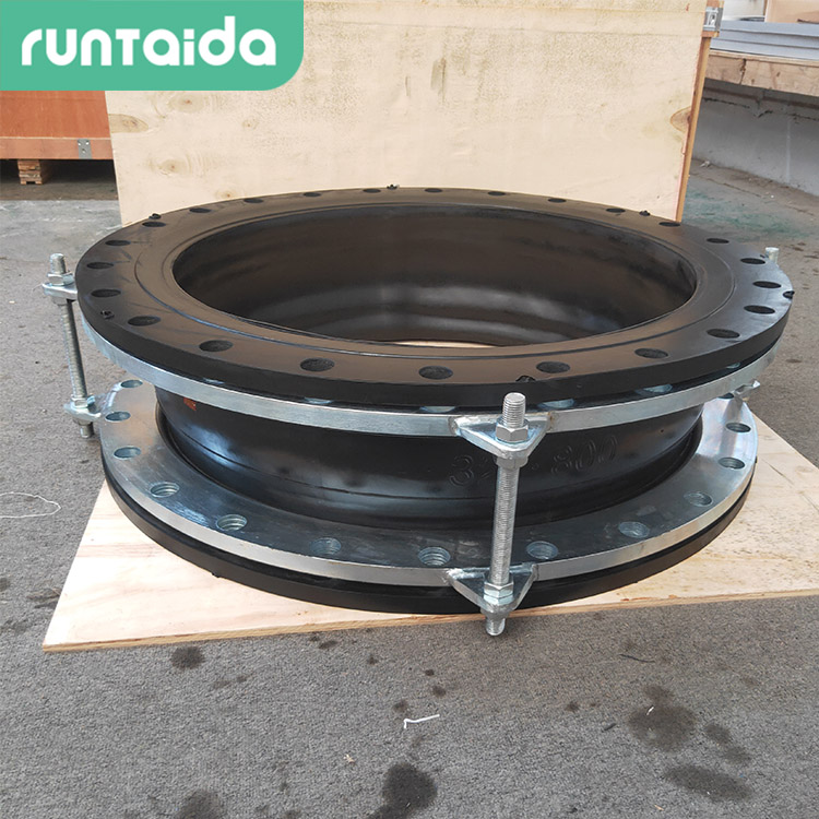 單球體翻邊限位橡（xiàng）膠（jiāo）接頭