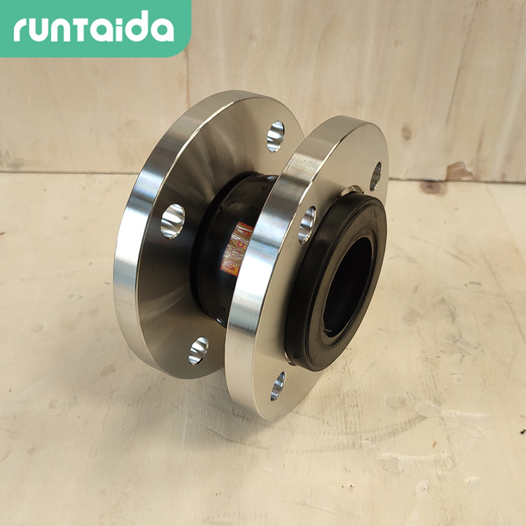 不鏽鋼法蘭橡膠軟接頭