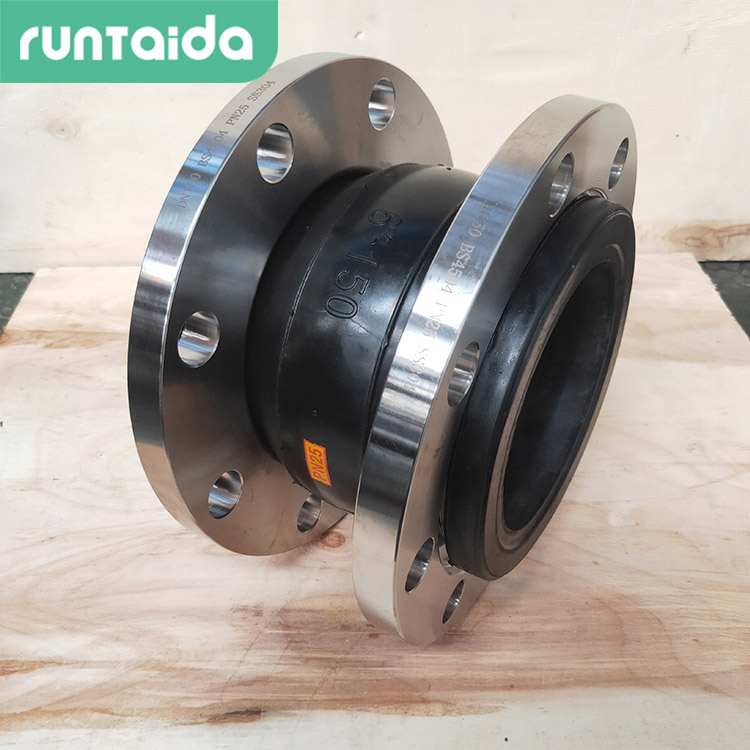 潤泰達-美標（biāo）橡膠伸縮接（jiē）頭耐油耐酸堿橡膠軟接頭