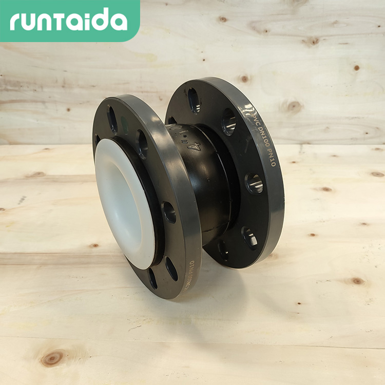 潤泰達-四氟橡膠膨脹節補償器F4可曲撓橡（xiàng）膠軟接頭